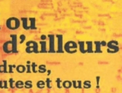 Journée internationale contre le racisme : samedi 22 mars