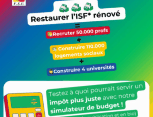 Débat budgétaire : enjeu crucial. La FSU est mobilisée.